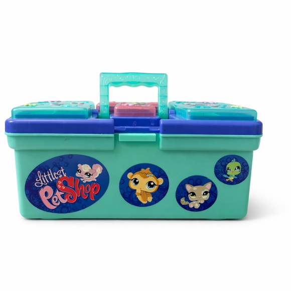 Littlest Pet Shop Other - Vintage Littlest Pet Shop Carry Case Storage Box 2007 LPS Organizer